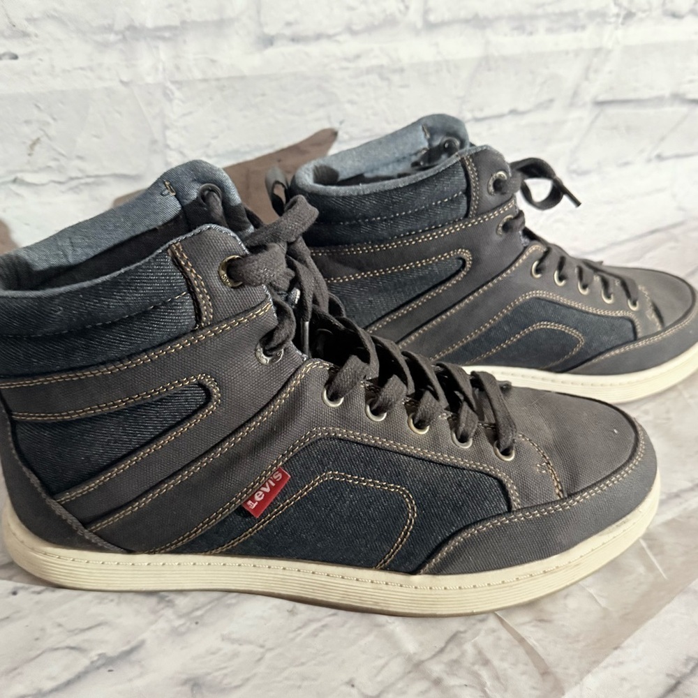 Blue Denim Levi Shoes - Picture 5 of 6
